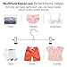 moopok 20 Pack Pants Hangers Skirt Hangers with Clips Metal Trouser Clip Hangers for Space Saving, Ultra Thin Rust Resistant Hangers for Skirts, Pants, Slacks, Jeans, and More