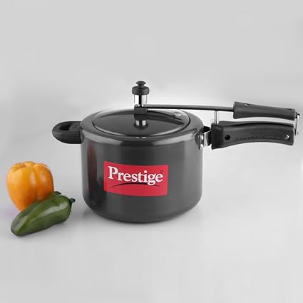 Prestige Nakshatra Plus Aluminium Pressure Cooker, 5 Litres