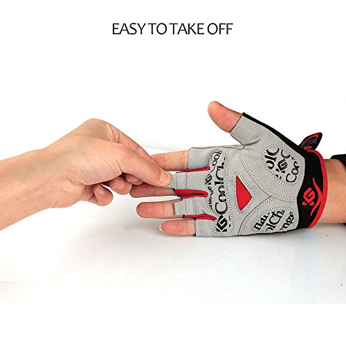image for Cool Change Cycling Gloves Mountain Bike Gloves SBR Pad Shockproof | A