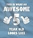 TeeStars - This Is What an Awesome 5 Year Old Looks Like Funny Kids T-Shirt
