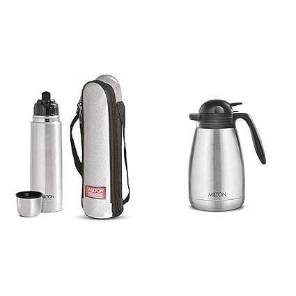 milton thermosteel 1000ml flip lid
