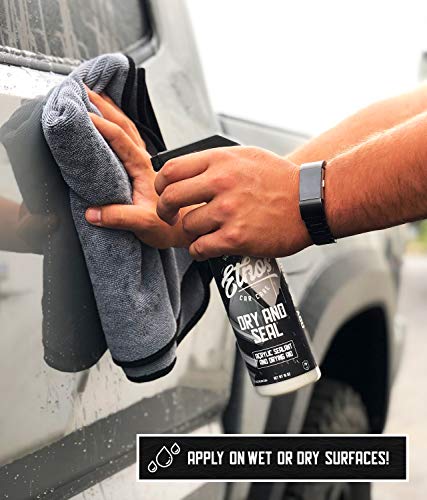 Ethos Handcrafted Car Care Dry and Seal (16oz), Ceramic Resin Paint Sealant and Drying Aid, Used Wet or Dry for Incredible Shine and Protection!