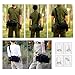 BraveHawk OUTDOORS Bike Handlebar Bag, 900D Nylon Oxford Multi-purpose Waist Bag Water Resistant Bicycle Cycling Pack (Black)