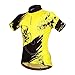 WOSAWE Mens Breathable Cycling Jersey Short Sleeves (Biker Jersey, XL)