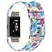 Bands for Fitbit Charge 2, Classic Fitness Replacement Accessories Wrist Band for 2016 Fitbit Charge 2 HR (Flower-05)