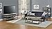 Ameriwood Home Elmwood Coffee Table, Distressed Gray Oak