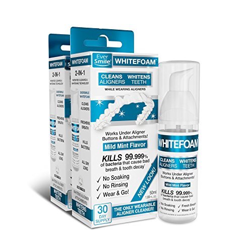 EverSmile WhiteFoam Invisalign Cleaner, Clear Retainer Cleaner & Tooth