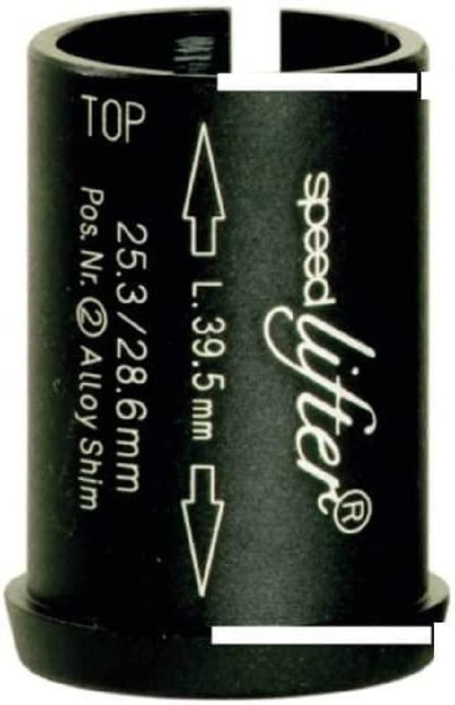 Speedlifter Unisex - Adult Reducer Sleeve 1 1/8 Ahead-2158809200, Black, One Size