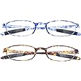 Mcoorn Lightweight Reading Glasses,Flexible(Memory Plastic) Readers,Unbreakable reading for Men and Women