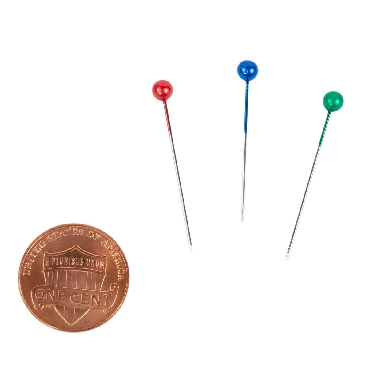SINGER 07050 Pearlized Head Straight Pins, Size 20, 150-Count, Multicolor