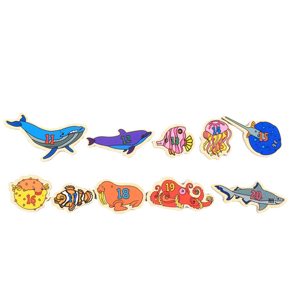 Pegatinas Refrigerador Magnético Animales De Mar De Pescado Para ...