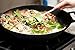 Utopia Kitchen Cast Iron Shallow Concave Wok, Black, 12 Inch, Wide Handles