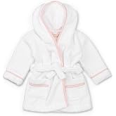 monica + andy Bathrobe, Terry Hooded Bathrobe, 100% Organic Clothes for Girls &amp; Boys, Sizes For Kids, Toddler &amp; Infant