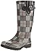 Nomad Footwear Women's Puddles Rain Boot, Black/Red Plaid, 7 M US
