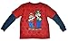 Nintendo Super Mario Boys' Long Sleeve T-Shirt With Beanie (Medium)