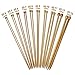 Knitter's Choice Bamboo 14-Inch Knitting Needles Set with Case Organizer