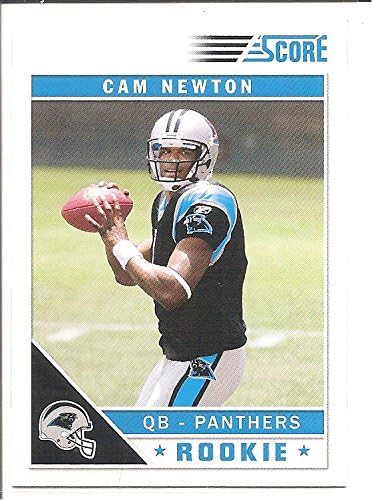 cam newton jersey card