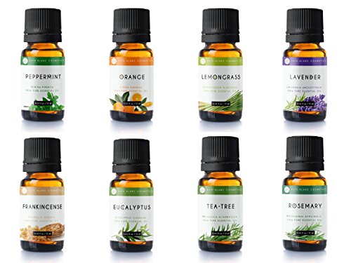 Aromatherapy top 8 essential oils premium sampler gift set by kat…