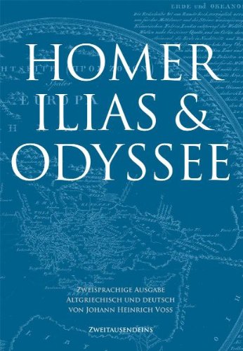 Ilias & Odyssee. Zweisprachige Ausgabe, Altgriechisch und Deutsch