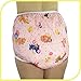 Rearz - Nursery Print Plastic Pant - High Waist (Pink, Small)