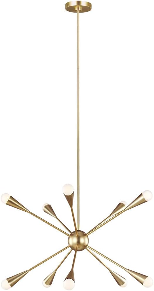 Amazon Com Feiss Ec10310bbs 10 Light Chandelier Home Improvement