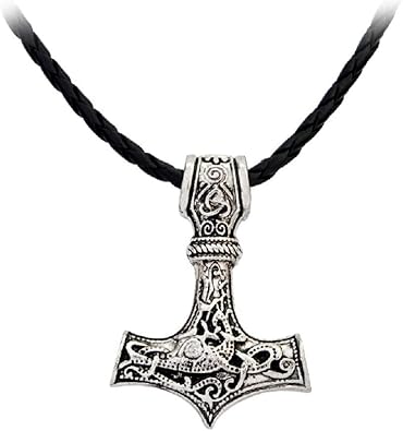 thor hammer necklace amazon