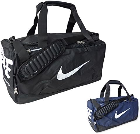Amazon ボストンバッグ Nike ナイキ 64l Maxairショルダー 2way シューズ収納ポケット付 スポーツバッグ 2 ブラック M スポーツ フィットネスバッグ