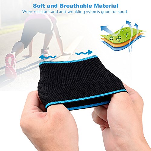 Soumit SOUMIT Arch Support Brace,Anti-wear Nylon Plantar Fasciitis Bandage For Women and Men to Wear in Shoes and Bare Feet During Playing Badminton, Soccer,Basketball,L