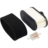 HIPA 11013-0752 Air Filter Repalcement for Kawasaki FR691V FR651V FR730V | OEM 11013-0726 11013-7049 11013-7047 11013-7046 MIU12555 603059,Cub Cadet Hustler Husqvarna JD Zero Turn Lawn Mower Tractor