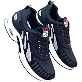 Men's Fashion Sneakers Lightweight Breathable Walking Shoes Tennis Cross Training Shoe Non Slip Running Shoes