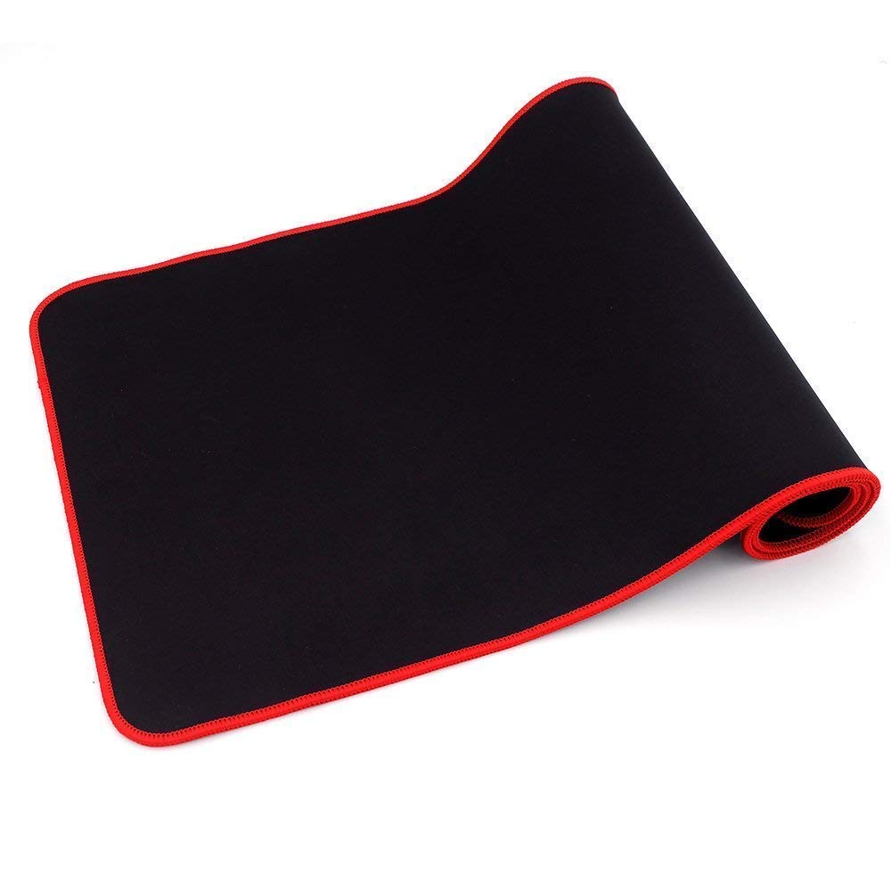 Protokart Long Extended Mouse Pad with Nonslip Base, Thick, Comfy, Waterproof and Foldable Mat