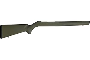 Hogue HO22200 10/22 Overmolded Stock Rubber, Standard Barrel, Olive Drab Green