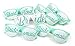 Bride Bridesmaid Glasses 6pc Set - Party Favors for Bridal Shower, Bachelorette Party & Wedding - 6 or 9 Pairs - Themed Novelty Sunglasses - Fun as Photo Booth Props too! (6pc Set, Aqua)