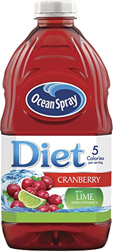 Ocean Spray Diet Cranberry Juice Drink with Lime, 64 Ounce