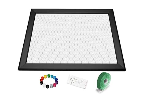 Gamerboard A3 (Spitze Ecken) schwarz, mit Zubehör. Für Pen and Paper Rollenspiel, Tabletop- und Strategie-Games. Gamemaster S