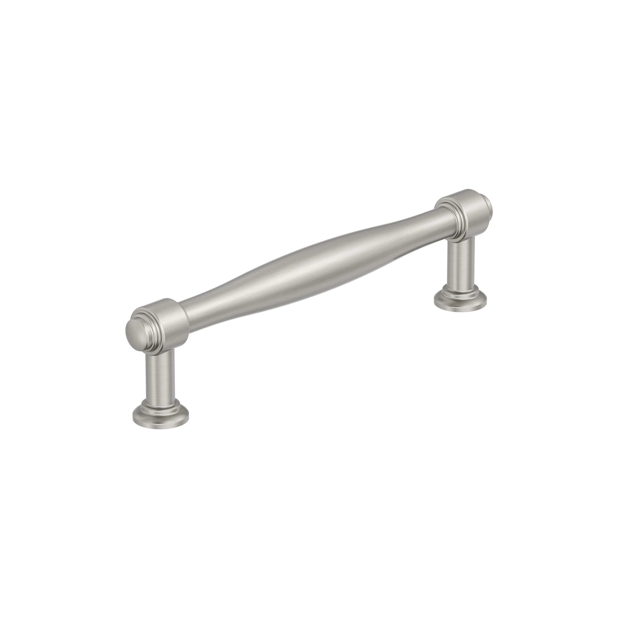 Photo 1 of Amerock Enlivity 5-1/16 inch (128mm) Center-to-Center Satin Nickel Cabinet Pull, BP37723G10