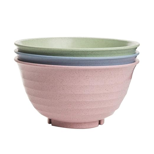 Tazones de Sopa Cereales Cuencos grandes irrompibles de cereales ...