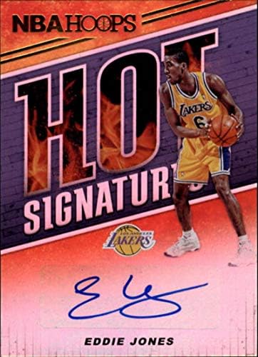 2018-19 Panini Hoops Hot Signatures #2 Eddie Jones AUTO Los Angeles Lakers Autograph NBA Basketball Trading Card