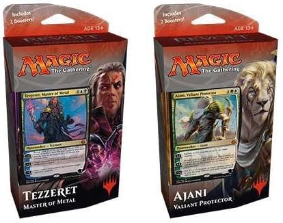 Magic The Gathering Get Both Aether Revolt Planeswalker Decks: Ajani & Tezzeret!