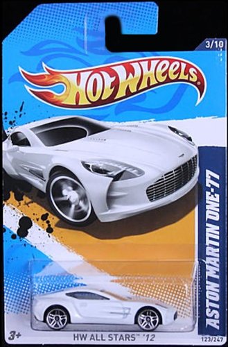 Hot Wheels 2012 HW All Stars Aston Martin One-77 123/247, White