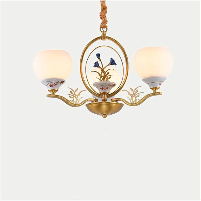 STAGE LIGHTING Araña - Sala de Estar Simple Lámparas de Cobre llenas