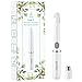 Jerrybox Lavany Ladies Electric Trimmer & Shaver, Precision 2-in-1 Women's Trimmer for Eyebrows, Nose, Facial and Body Hair Removal, Battery-Operated and Washable