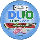 Ice Breakers Duo Fruit + Cool Watermelon Flavor