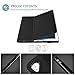 ProCase for iPad Pro 12.9 2017/2015 Case - Snug Fit Hard Shell Cover Folio Case for iPad Pro 12.9 Inch (1st Gen 2015) / iPad Pro 12.9 (2nd Gen 2017), with Pencil Holder, auto Sleep/Wake –Black