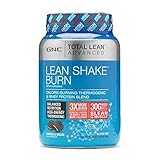 GNC Advanced Lean Shake Burn Protein Powder, Cookie-Cream, 1.64 Pound
