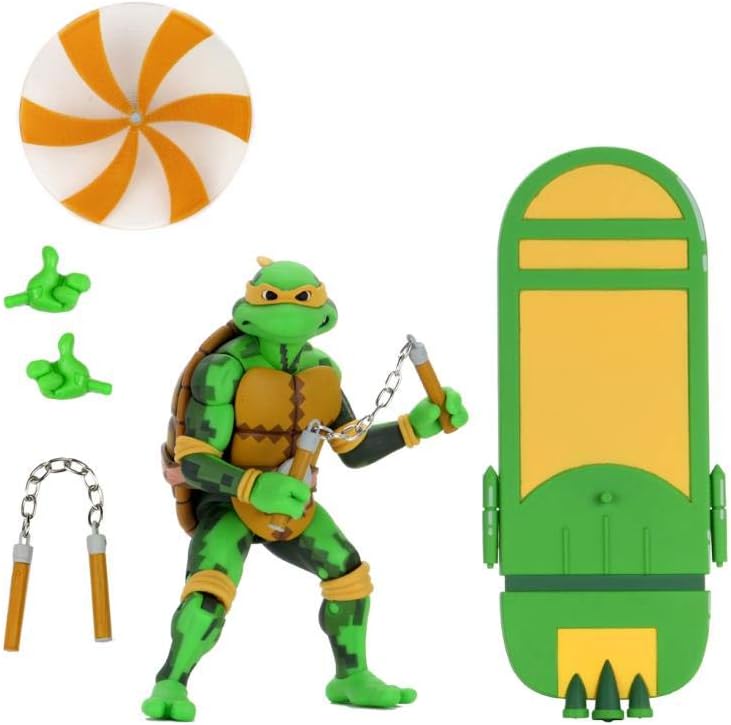 neca turtles in time