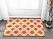 Well Woven Small Rug Mat Doormat Modern Kids Room Kitchen Rug Calipso Orange 1'8
