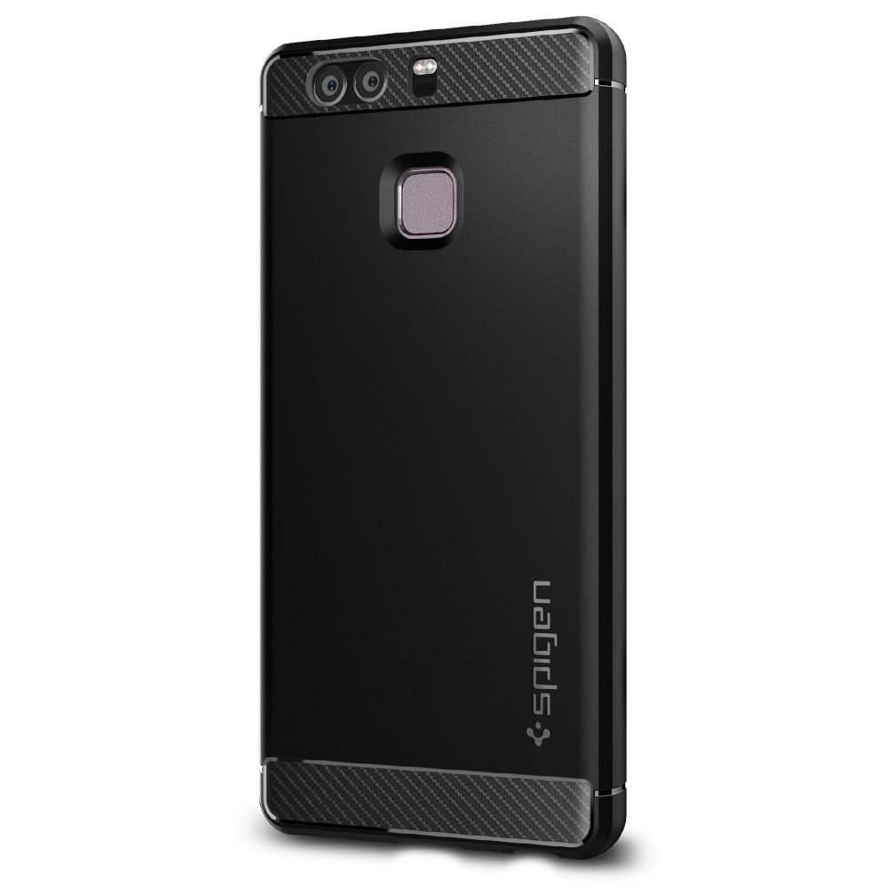 Spigen LCS Funda para Huawei P color negro