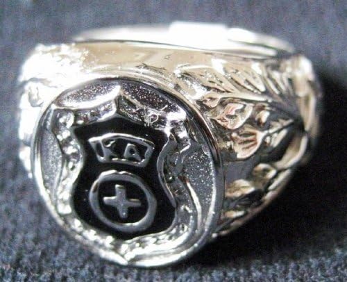 Kappa Alpha Order Silver Ring