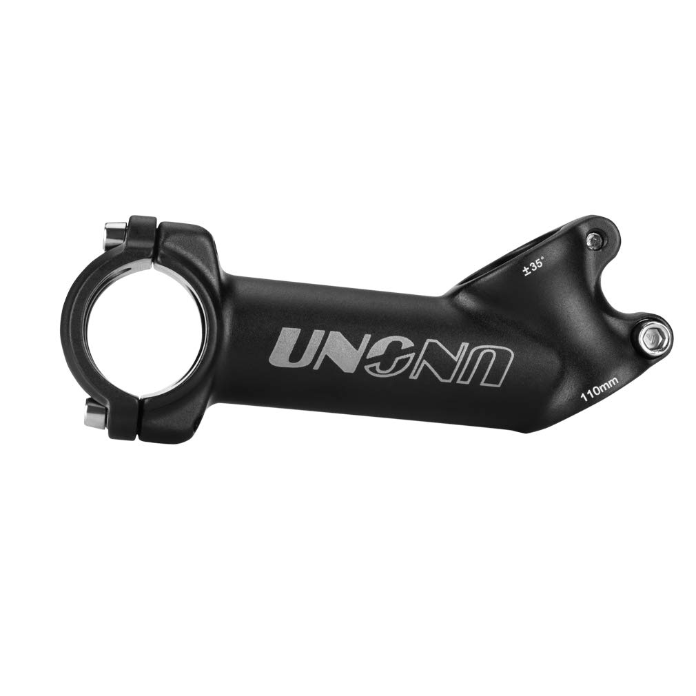 BESNIN 35 Degree Bike Stem, 31.8mm 110mm MTB Stem Mountain Bike Handlebar Stem for Bicycle, Road Bike, MTB, BMX, Cycling (35°, 31.8x110mm)